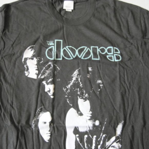 The Doors Band Charcoal Tee - Picture 2 of 3
